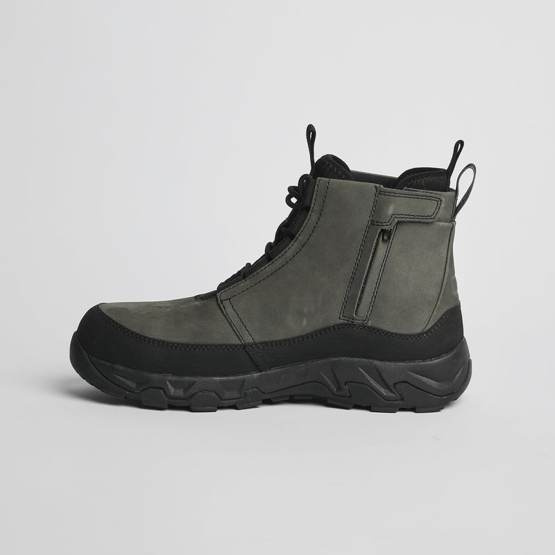 VENTURE // ZIP SIDE LACE UP SAFETY BOOT // STORM