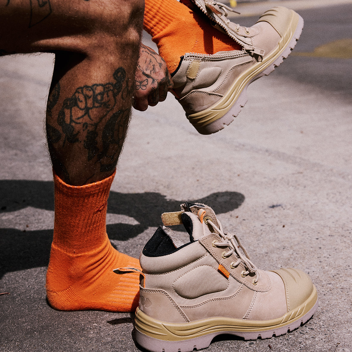 THE GOOD LACE UP BOOT