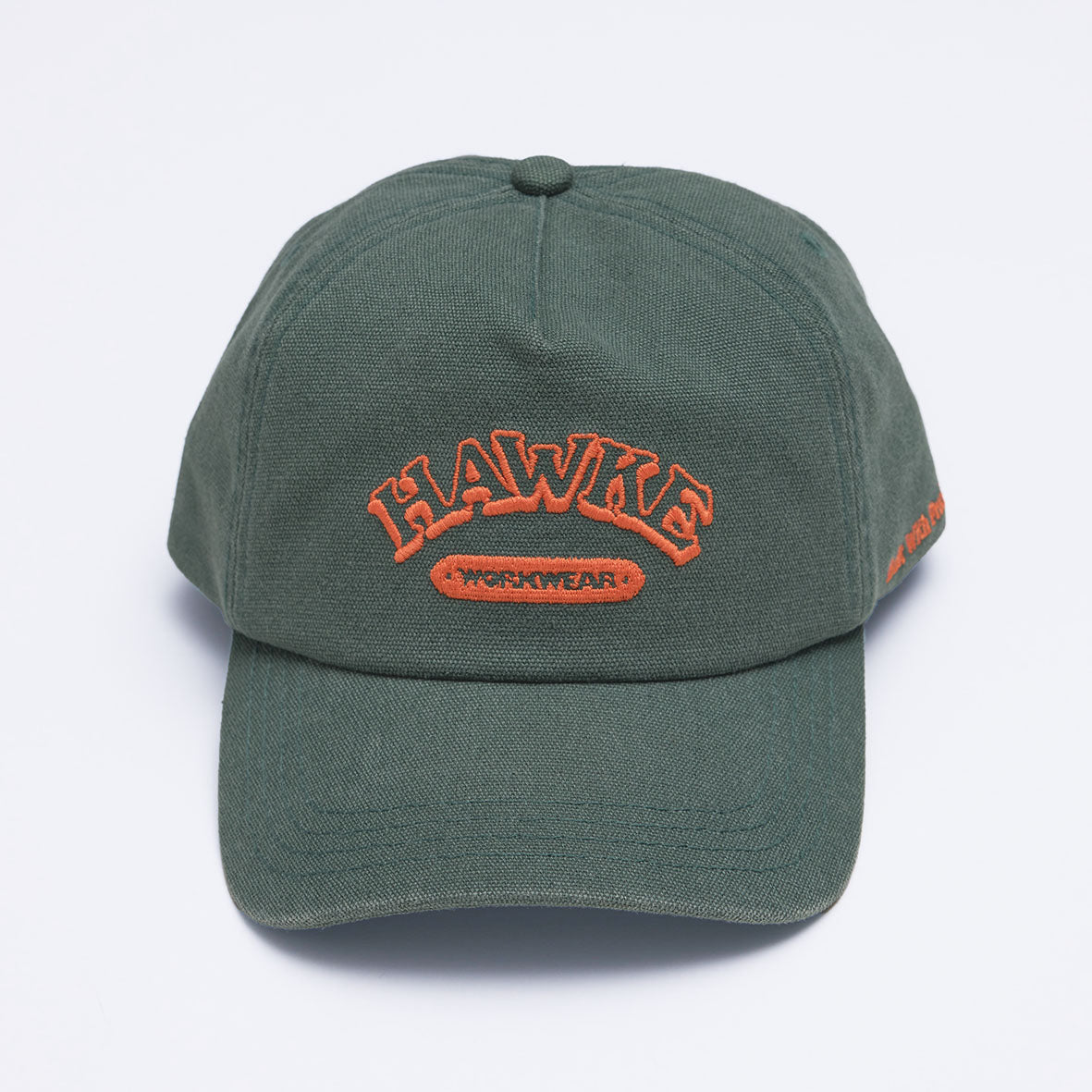 HERITAGE CANVAS CAP // GREEN